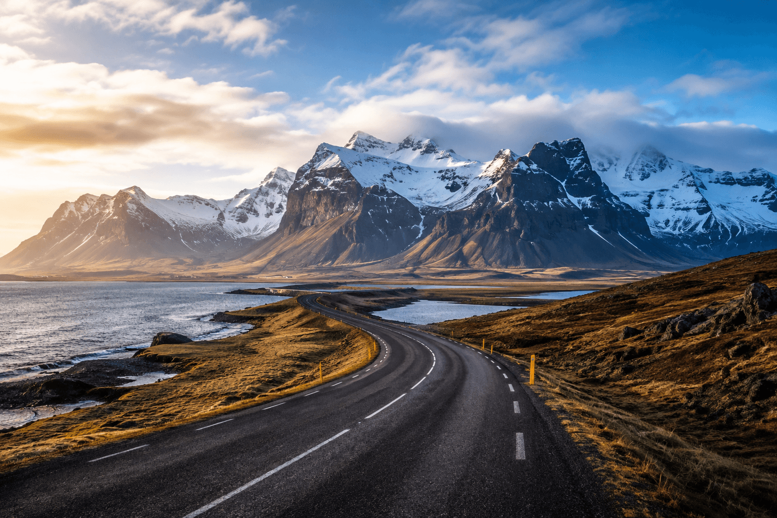 Iceland Ring Road road trip through dramatic Icelandic scenery